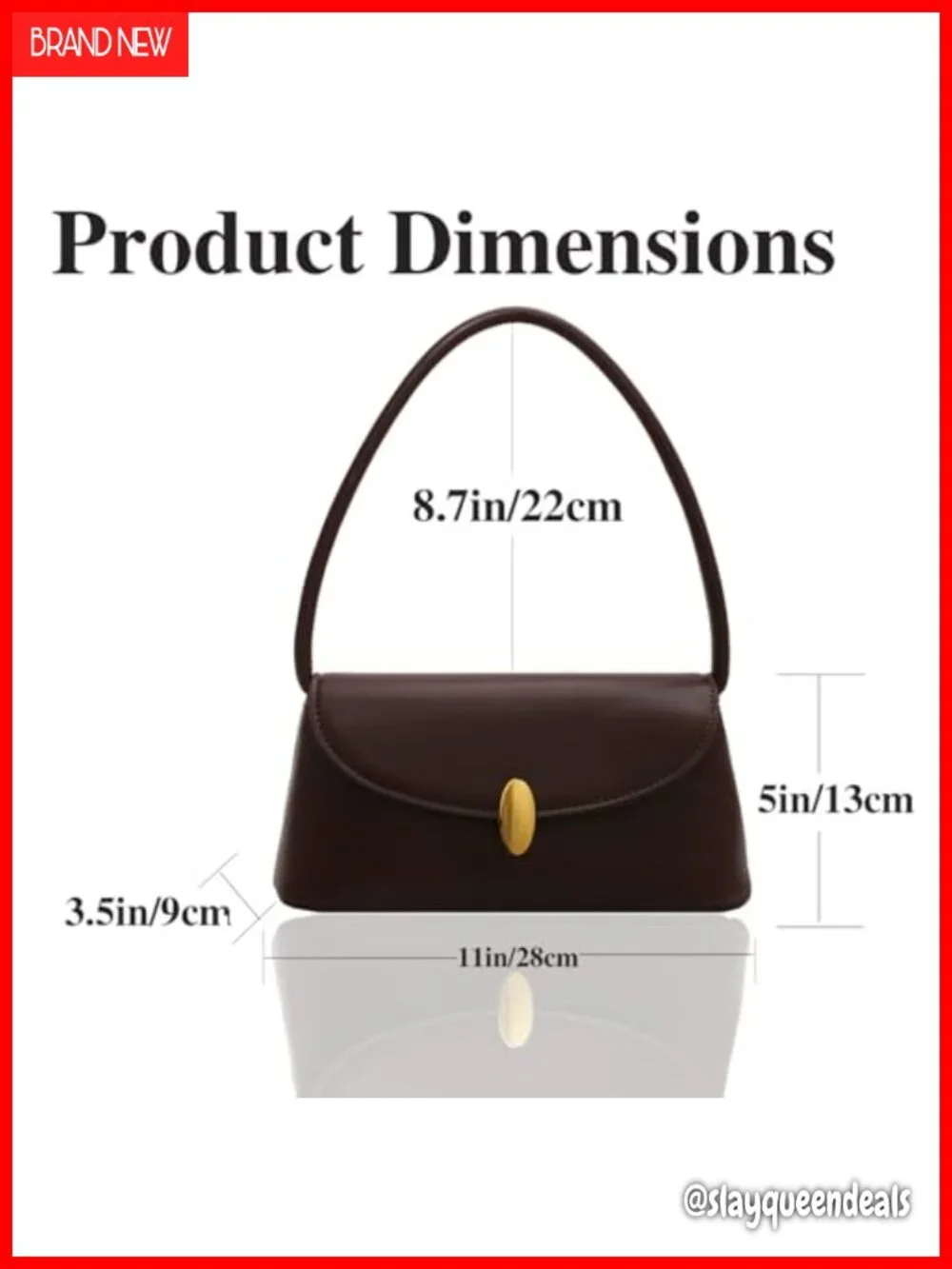Vintage Retro Hobo Shoulder Bag Women Faux Leather Cute Crossbody Purse Eco